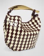 Image 4 of 6: Bottega Veneta Small Sardine Patent Leather Shoulder Bag