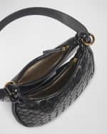 Image 5 of 6: Bottega Veneta Gemelli Multipocket Leather Shoulder Bag