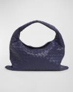 Image 1 of 6: Bottega Veneta Small Hop Hobo Bag