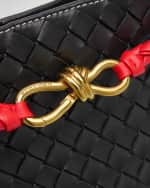 Image 4 of 4: Bottega Veneta Andiamo Large Colorblock Leather Top-Handle Bag