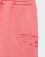 Image 3 of 5: Burberry Girl's Bonny Equestrian Knight Design Sweatpants, Size 3-14