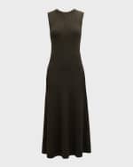 Image 1 of 6: FRAME Sleeveless Ribbed Sweater Dress