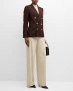 Image 2 of 6: Ralph Lauren Collection Camden Double-Breasted Cashmere Blazer