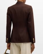 Image 5 of 6: Ralph Lauren Collection Camden Double-Breasted Cashmere Blazer