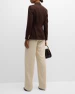 Image 4 of 6: Ralph Lauren Collection Camden Double-Breasted Cashmere Blazer