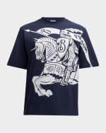 Image 1 of 6: Burberry Men's EKD Cotton T-Shirt