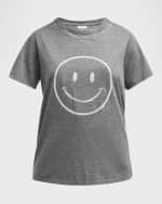 Image 1 of 6: Cinq a Sept Smiley Love Letter Short-Sleeve Tee