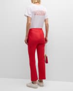 Image 4 of 6: Cinq a Sept Chain Stitch Paris New York Tee