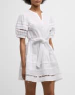 Image 5 of 6: Cinq a Sept Corianna Je Taime Belted Mini Dress