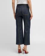 Image 4 of 5: Cinq a Sept Benji Denim Cargo Pants