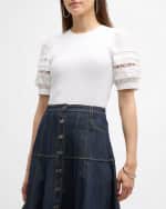 Image 3 of 6: Cinq a Sept Corianna Je Taime Top