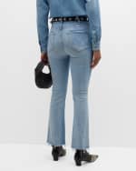 Image 5 of 6: MOTHER The Hustler Ankle Fray Jeans