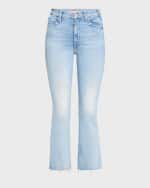 Image 1 of 6: MOTHER The Hustler Ankle Fray Jeans