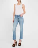 Image 2 of 6: MOTHER The Outsider Flood Fray Jeans