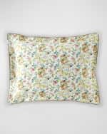 Image 2 of 2: Designers Guild Fiore d'Acqua Peony Reversible King Sham