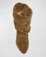 Image 5 of 5: Isabel Marant Ryska Slouchy Suede Booties