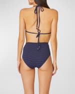 Image 2 of 3: Shoshanna Side Ring Bikini Bottoms