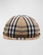 Image 5 of 5: Burberry Kid's Embroidered Equestrian Knight Design Baseball Cap