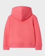 Image 5 of 5: Burberry Girl's Clyde Equestrian Knight Design Hoodie, Size 3-14