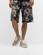 Image 2 of 6: Dolce&Gabbana Men's Suede Low-Top Sneakers