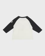 Image 2 of 3: Moncler Boy's Varsity Inspired Logo-Print T-Shirt, Size 6M-3
