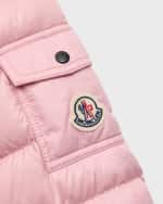 Image 3 of 3: Moncler Girl's Bady Quilted Puffer Down Jacket, Size 8-14