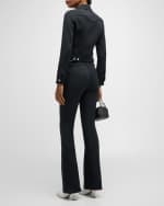 Image 4 of 6: Courreges Signature Contrast T-Shirt