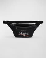 Image 1 of 6: Balenciaga Men's Explorer Nylon Belt Bag