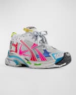 Image 3 of 4: Balenciaga Colorblock Trainer Sneakers