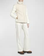 Image 5 of 6: Moncler Oiron Faux Fur Puffer Jacket