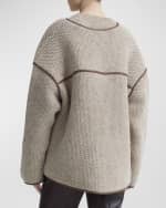 Image 2 of 3: Altuzarra Medrano Faux Leather Piping Jacket