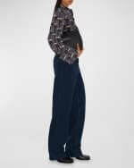 Image 2 of 4: Burberry Snip Soft Leather Clutch Bag