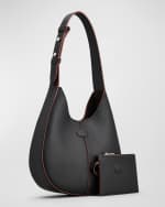 Image 2 of 5: Tod's Mini Leather Hobo Bag