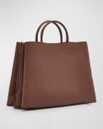 Image 4 of 6: Tod's Calf Leather Top-Handle Bag