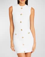 Image 4 of 5: Retrofete Laurel Bandage Knit Sleeveless Mini Dress