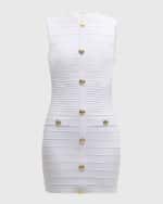 Image 1 of 5: Retrofete Laurel Bandage Knit Sleeveless Mini Dress