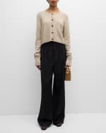 Image 2 of 6: Loulou Studio Zephir Cashmere Knit Cardigan