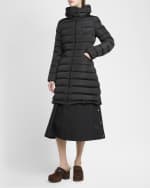 Image 3 of 6: Moncler Flammette Long Puffer Coat