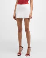 Image 2 of 6: Alice + Olivia Lakelyn Denim Skort