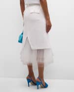 Image 4 of 6: Le Superbe Mr. & Mrs. Benjamin Midi Skirt