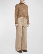 Image 5 of 6: Moncler Cotton Twill Trousers