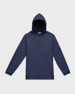 Image 1 of 3: Peter Millar Boy's Pine Camo Performance Hoodie, Size XS-XL