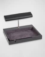 Image 1 of 2: Bey-Berk Men's Jewelry Stand with Wireless Charger