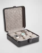 Image 3 of 3: Bey-Berk Prague Aluminum Metal 9-Watch Case