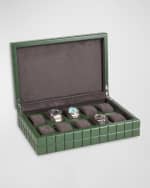 Image 3 of 3: Bey-Berk Bogota Cube 10-Watch Storage Case