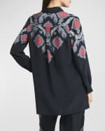 Image 5 of 6: Etro Printed Button-Front Shirt