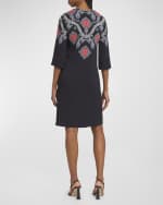 Image 3 of 6: Etro Printed Shift Dress