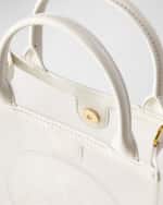 Image 4 of 4: Veronica Beard Small Crest Clear Tote Bag