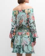 Image 4 of 6: Camilla Petal Promise Land Off-Shoulder Mini Dress