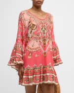 Image 5 of 6: Camilla Shell Games A-Line Frill Dress